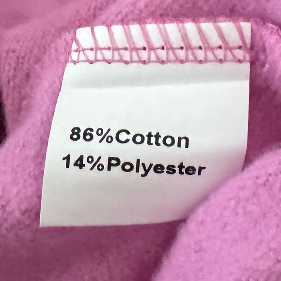 Queen Of Sparkles Smiley Face 3D Skort Set Med Pink Sweatshirt Skirt Casual Fun - Picture 14 of 16